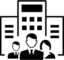 Corporate law icon